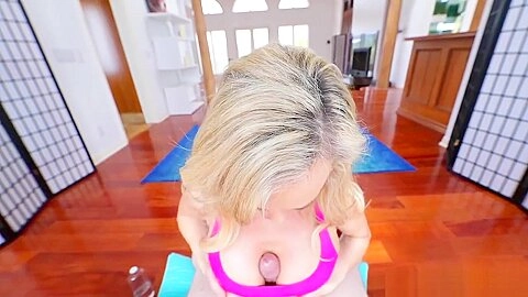 Brandi Love swallow Kevin Moores large rod