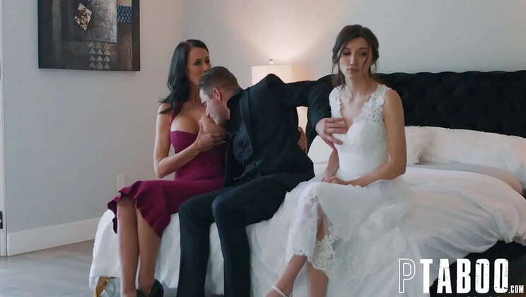 Wedding Day Nerves: Reagan Foxx, Nathan Bronson, Maya Woulfe