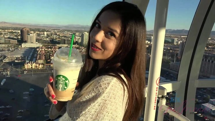 A virtual vacation with Kristina in Vegas feels so right