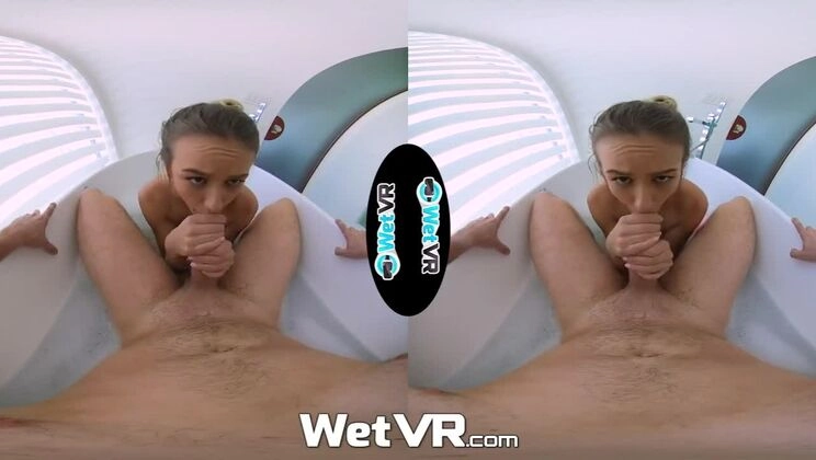 WETVR Lucky Hung Creep Virtual Reality Bathing Fuck And Creampie