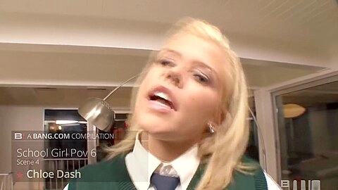 Horny pornstars Ruby Rider, Leigh Livingston and Chloe Dash in hottest college, compilation porn movie